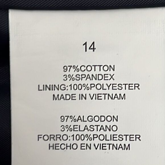 Isaac Mizrahi Daisy Print Blazer Size 14 Nwot - Picture 13 of 13